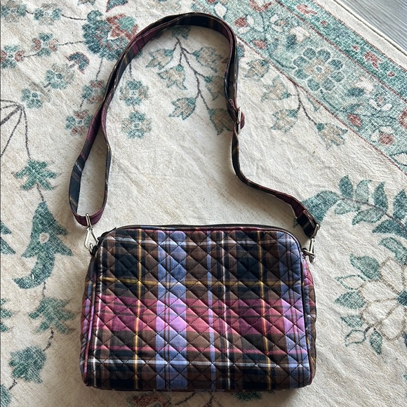 Vera Bradley Plaid Crossbody Bag - Multicolor - Picture 8 of 8